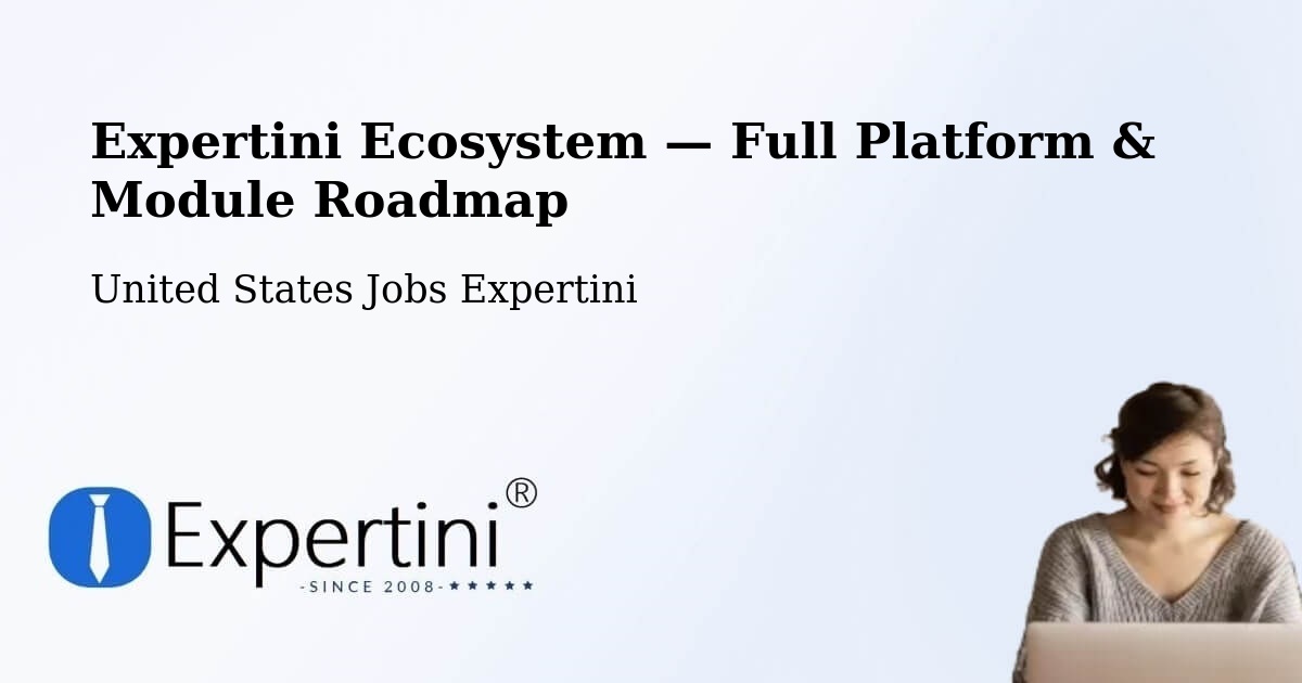 Expertini Ecosystem — Full Platform & Module Roadmap – Boyertown
